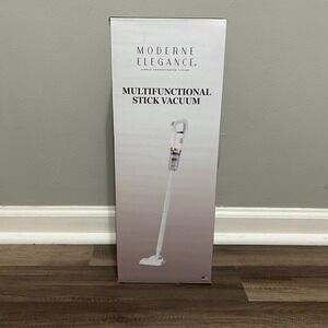 Moderne Elegance Multifunctional Stick Vacuum Cleaner White Rose Gold Cordless